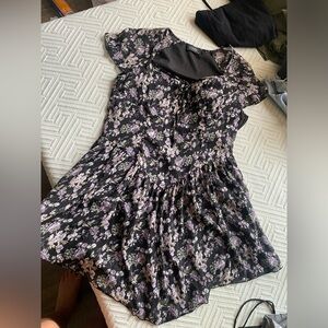 Cider floral print dress